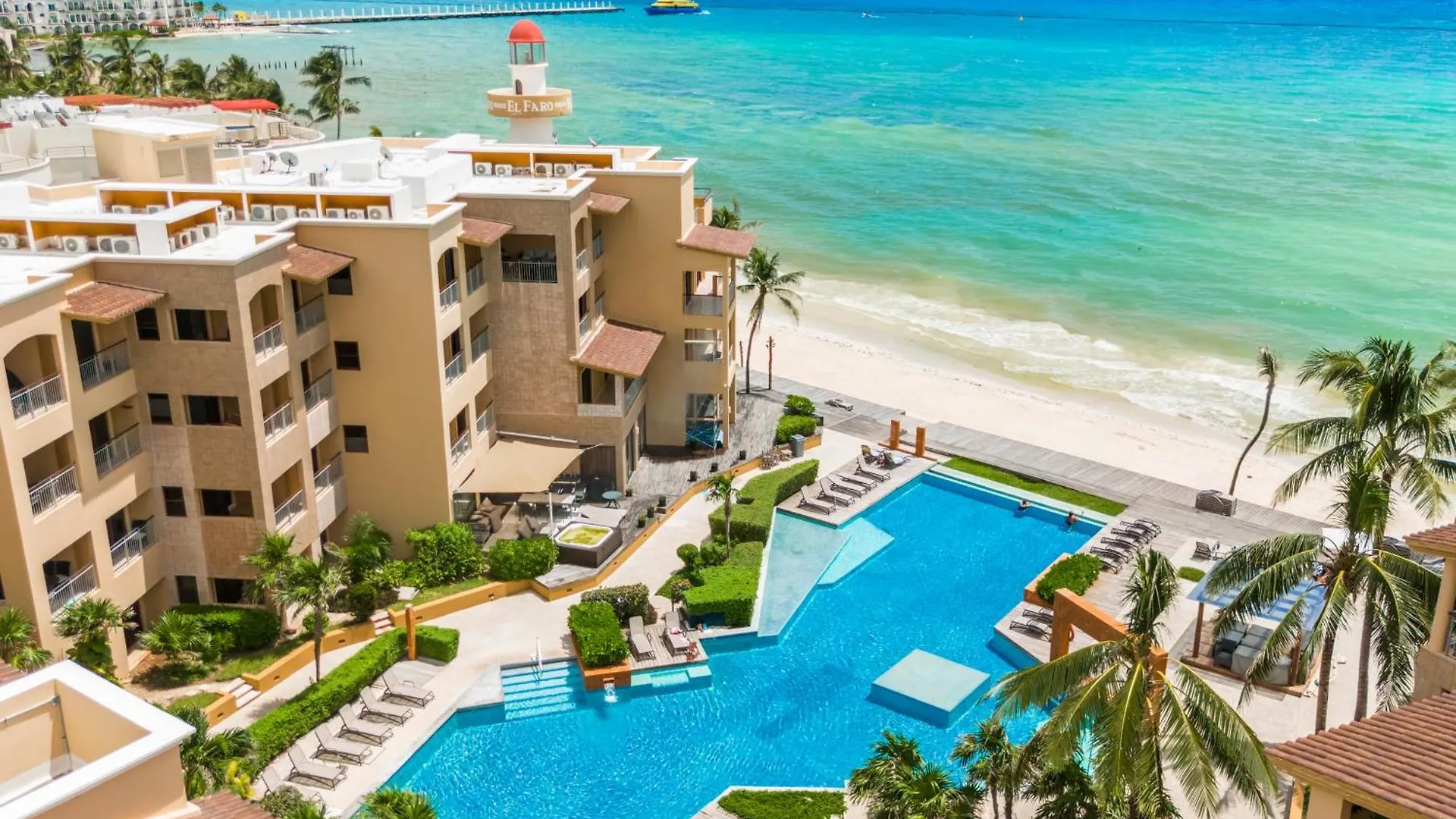 Beachfront 1 Bedroom Condo - El Faro, Surf 407 Playa del Carmen